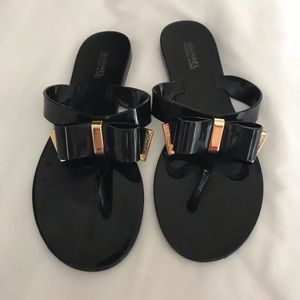Michael Kors Flip flops with bow